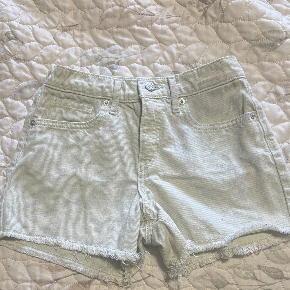 Old Navy Kids Light Gray Denim Shorts